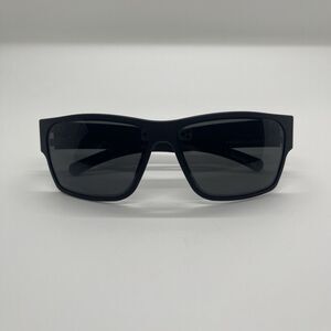 Gatorz Delta Square Sunglasses Black Metal Frame Gray Polarized MADE IN USA